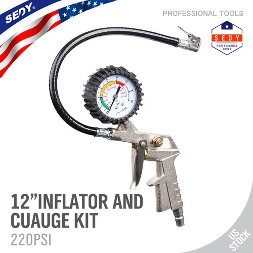 Dial tire inflator gauge - dial,